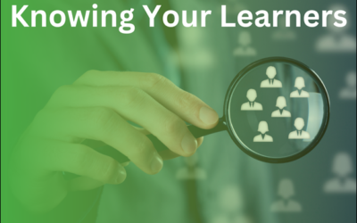 Knowing Your Learners