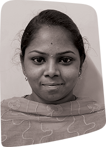 Brindha R - Project Coordinator and Head of Quality Assurance Team